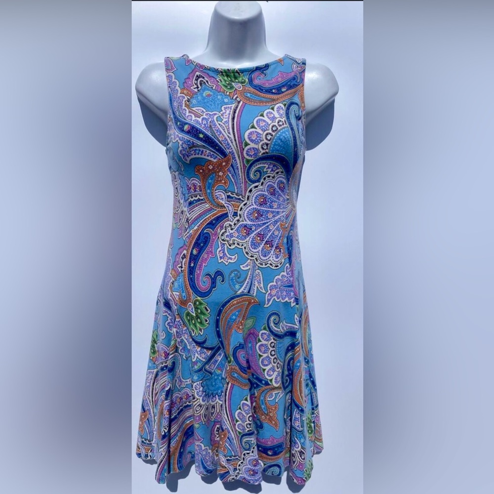 Ralph Lauren Blue Midi Skirt Resort Wear
